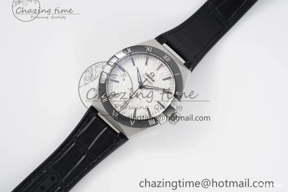 0403 GoAnywhere Constellation Black Ceramic SS 8F 1:1 Best Edition White Textured Dial on Black Gummy Strap A 7803